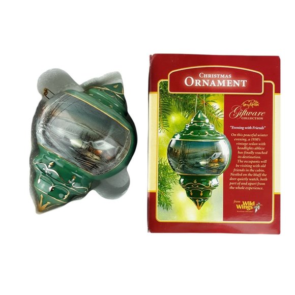 Terry Redlin Evening With Friends Christmas Ornament Wild Wings Collection - Picture 12 of 12